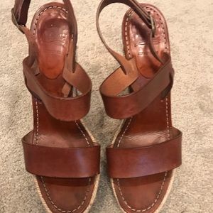 Christian Louboutin espadrille platform sandals